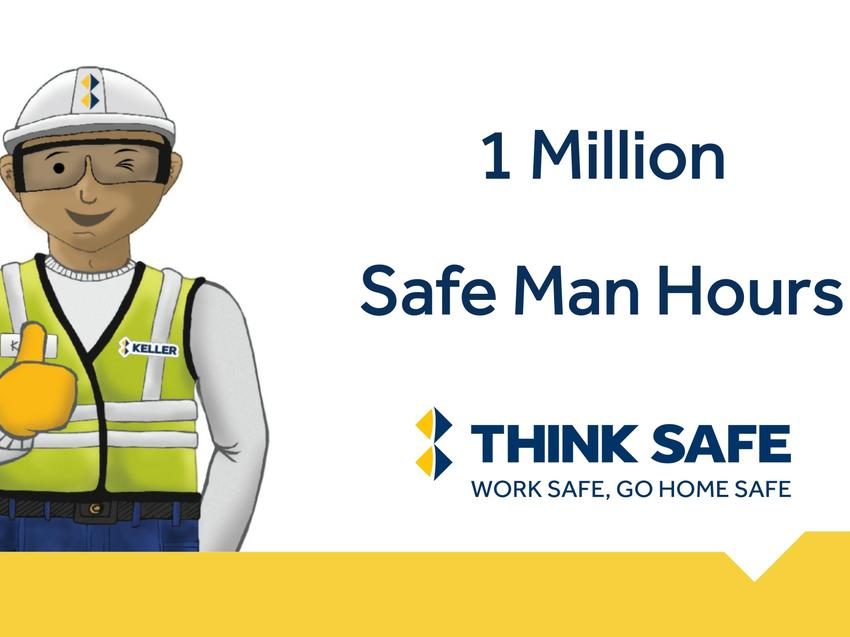 1 Million Safe Man Hours | Keller Middle East