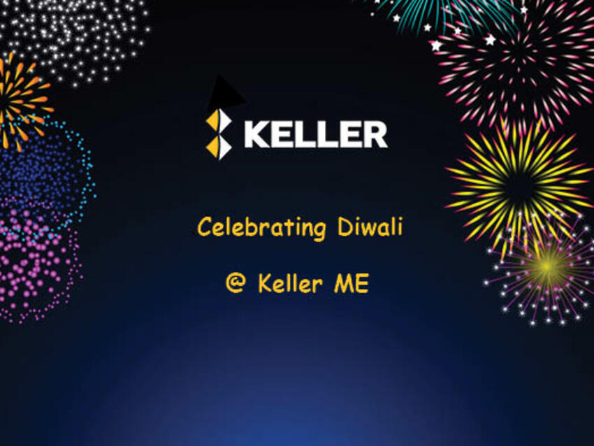 celebrating diwali at Keller ME