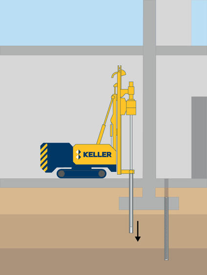 Micropiles illustration